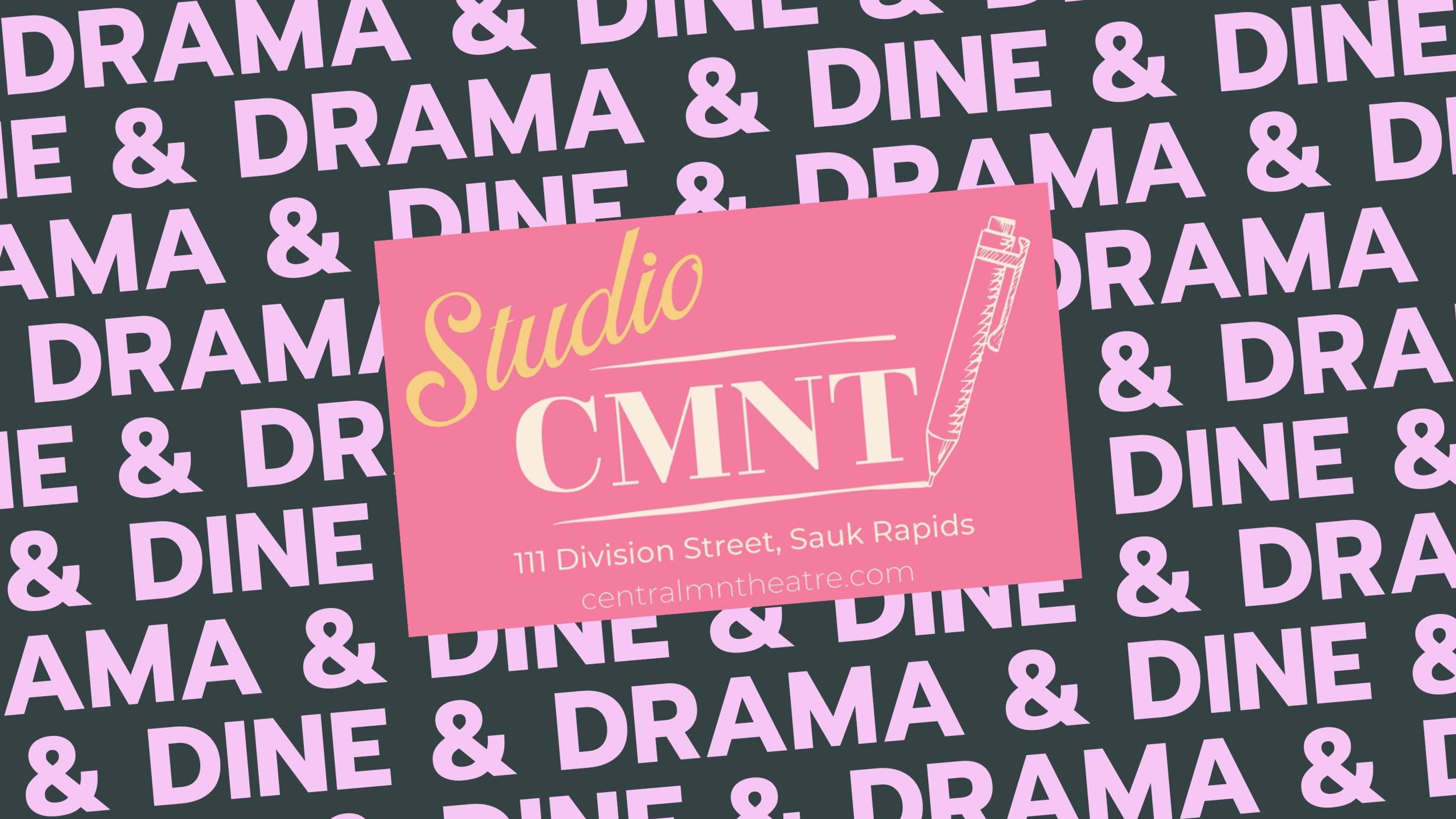 LIVE STREAM Dine & Drama - Dinner Theatre!